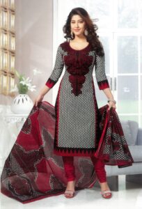 Rose Pink Sanganeri Chanderi Silk Kali Kurta with Hand Embroidery